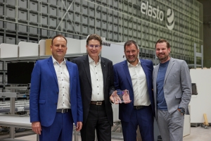 elasto einweihung 1 - elasto: Inauguration of the new logistics centre